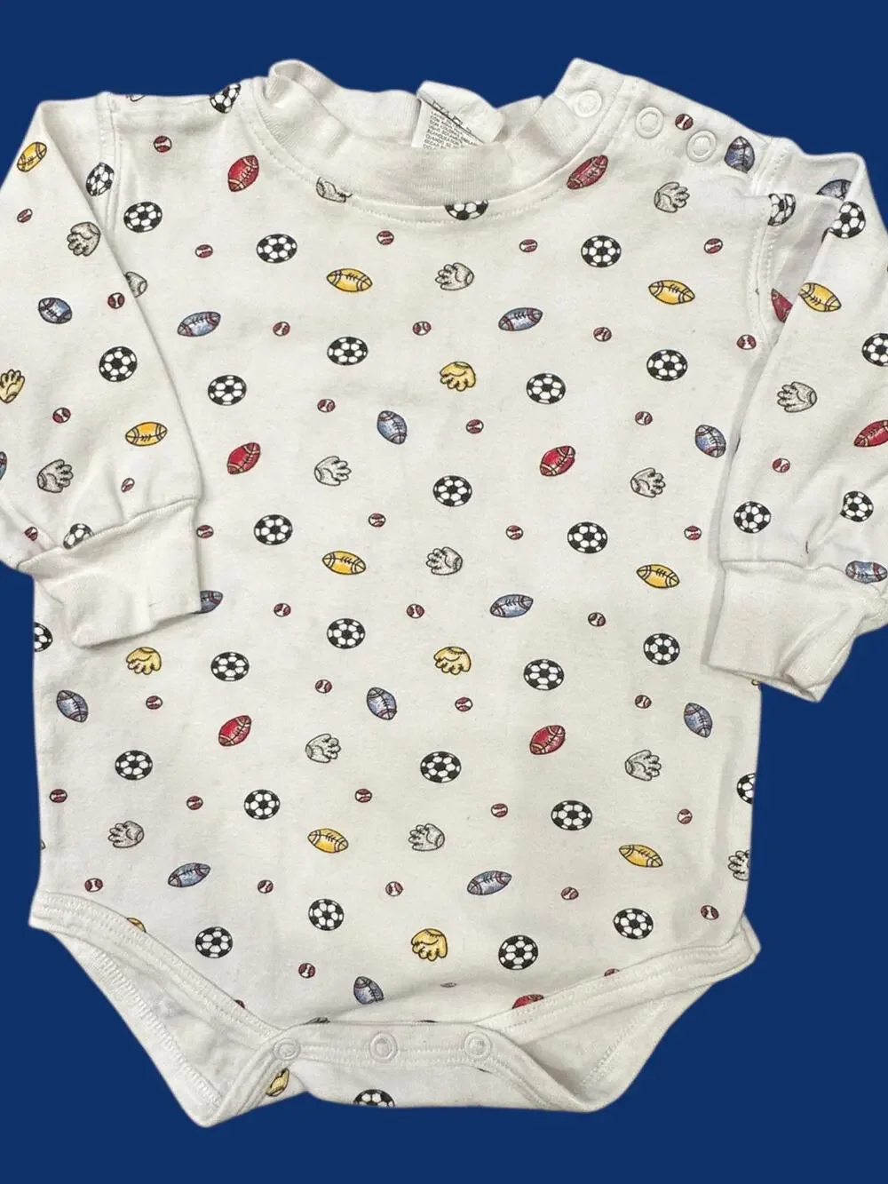 Vintage Garanimals Football Themed Top